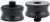 Adapter tuleja redukcja 3/8" na 3/8" statywowa aluminiowa z gumą 22 mm