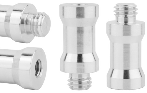 Adapter tuleja redukcja statywowa 1/4" na 3/8" aluminiowa do statywu lampy