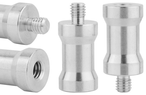 Adapter tuleja redukcja statywowa M6 na 1/4" aluminiowa do statywu lampy