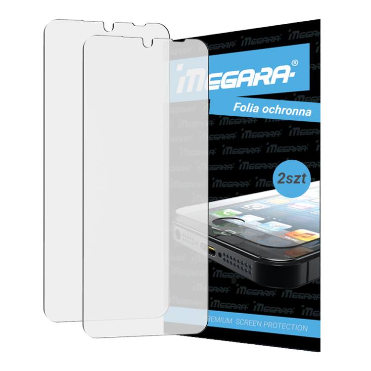 2x Folia ochronna MEGARA do HAMMER BLADE VA 5G - 6,56" Full Glue