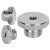 Adapter tuleja redukcja statywowa 1/4" żeński na 5/8" męski aluminium 15 mm