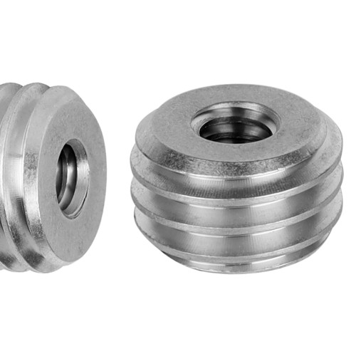Adapter tuleja redukcja statywowa 1/4" żeński na 5/8" męski aluminium 9 mm