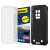 MATOWE Szkło hybrydowe do HAMMER CONSTRUCTION 6 cali + ETUI czarne TPU