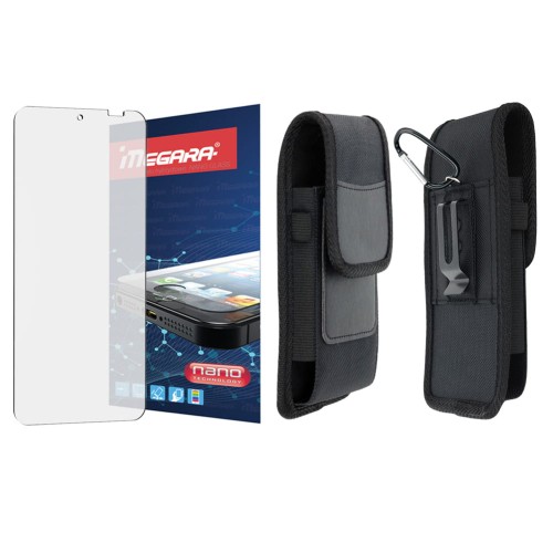 Szkło hybrydowe do Hammer Ranger - 6" + ETUI Futerał na pasek kabura