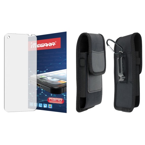 Szkło hybrydowe do Hammer BLADE V 5G - 6.59" + ETUI Futerał na pasek kabura
