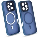 Etui do iPhone 16 Pro niebieski mat MagSafe case plecki pokrowiec ochrona