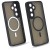 Etui do Galaxy S25 PLUS czarny mat MagSafe case plecki pokrowiec ochrona