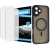 Folia do iPhone 16 PLUS ochronna + MagSafe ETUI czarne TPU