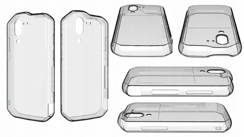 Etui do CATERPILLAR CAT S60 - 4.7" silikonowe ochronne CASE TPU MEGARA