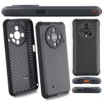 Etui do HAMMER IRON 6 - 6,56 silikonowe matowe z ochroną aparatu czarne TPU
