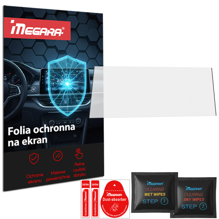 Folia do Renault Megane E-Tech 2022 - 2025 na zegary