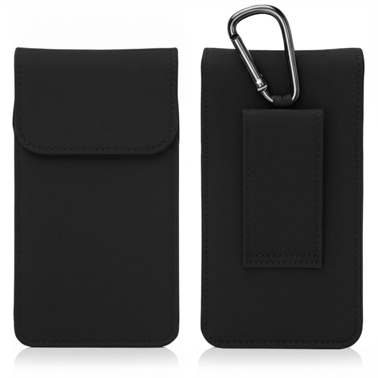 Etui futerał na pasek kabura karabińczyk pokrowiec magnes 15.5x8.5x2.5cm