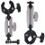 UCHWYT ZACISKOWY 360 do GoPro 1/4" kamer motocyklowy rowerowy IMADŁO 9‑38mm