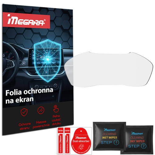 Folia do Audi Q5 2017 - 2019 na zegary - MATOWA