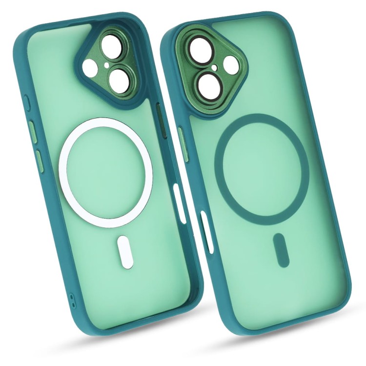 Etui do iPhone 17 zielony mat MagSafe case plecki pokrowiec ochrona