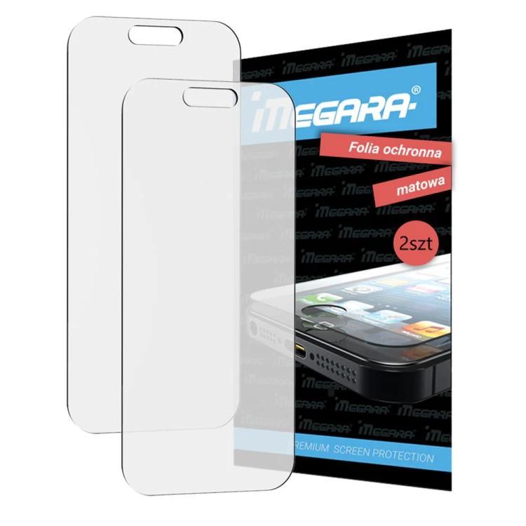 2x Folia do Apple iPhone 17 Pro MATOWA ochronna Full Glue