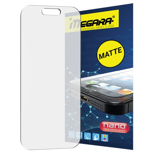 Szkło hybrydowe do Apple iPhone 17 Air MATOWE elastyczne Full Glue