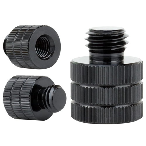 Adapter M8 żeński na M10 męski przejściówka aluminiowa do kamer statywów
