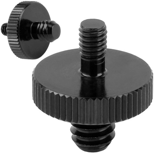 Adapter 1/4" męski na M4 męski przejściówka aluminiowa do kamer statywów