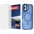 Szkło hybrydowe do iPhone 17 + MagSafe ETUI niebieskie TPU