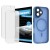 2x Folia ochronna do iPhone 17 + MagSafe ETUI niebieskie TPU