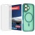 Szkło hybrydowe do iPhone 17 + MagSafe ETUI zielone TPU