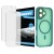 2x Folia ochronna do iPhone 17 + MagSafe ETUI zielone TPU
