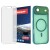 Szkło hybrydowe do iPhone 17 Air + MagSafe ETUI zielone TPU