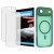 2x Folia ochronna do iPhone 17 Air MATOWA + MagSafe ETUI zielone TPU