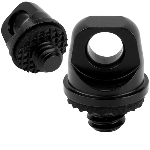 Śruba 1/4" z uszczelką uchem aluminiowa do paska smyczy linki foto-video