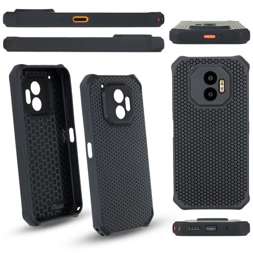 Etui do HAMMER ENERGY X2 - 6.1" silikonowe z ochroną aparatu TPU MEGARA