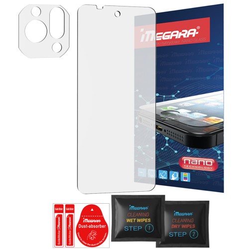 ZESTAW Szkło hybrydowe do RugOne XEVER 7 SERIES PRO + tylny aparat ochronne