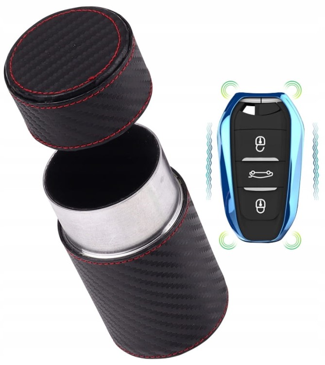 Etui na kluczyk KEYLESS blokada sygnału RFID pudełko antykradzieżowe