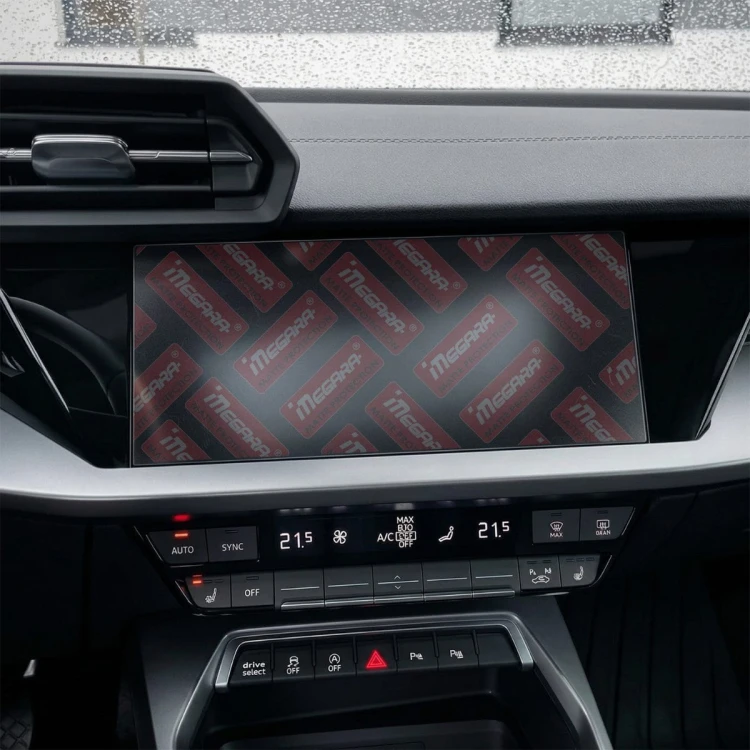 folia ochronna na ekran radia 10 1 do audi a3 8y 2021 2025 matowa megara 2