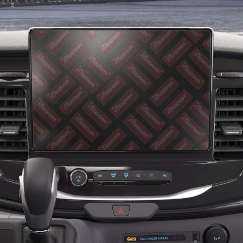 folia ochronna matowa na ekran radia 12 do ford transit 2024 2025 megara 2