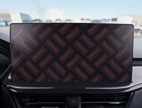 folia ochronna matowa na ekran radia 13 do ford focus 4 2018 2025 megara 2