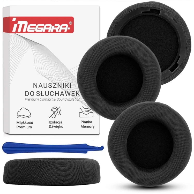 nauszniki gabki pady do corsair virtuoso pro 2024 l r czarne megara 5