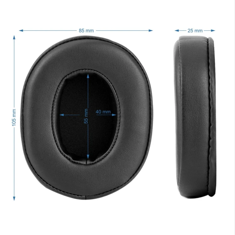 nauszniki gabki pady do razer kraken v3x l r czarne megara 3