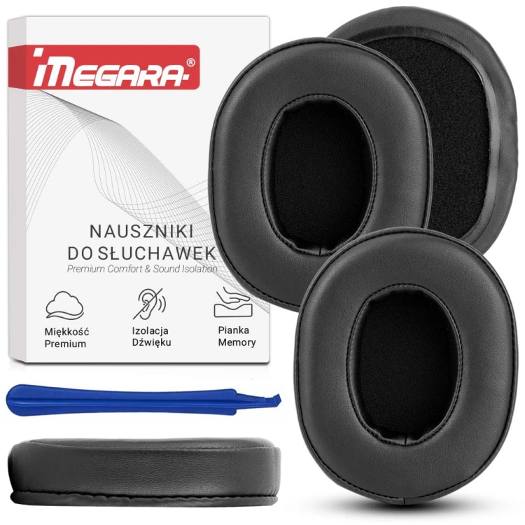 nauszniki gabki pady do razer kraken v3x l r czarne megara 5