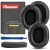 nauszniki gabki pady do audio technica m20x m30x m40 m50x pro5 czarne megara 5