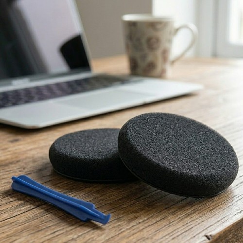 nauszniki gabki pady do sennheiser pc131 pc8 px80 px100 px200 ii l r czarne megara 2