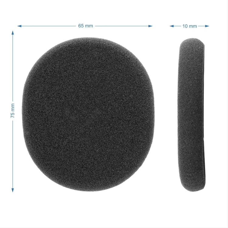 nauszniki gabki pady do logitech h800 czarne megara 3