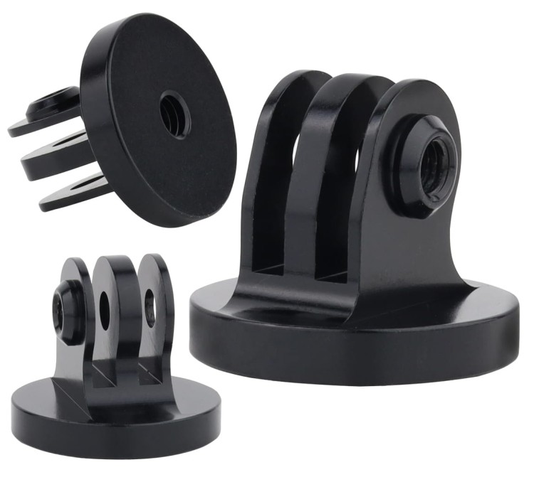 Adapter STATYWOWY aluminiowy 1/4" do kamer GoPro DJI SJCAM