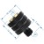 Adapter gwintowy M4 do M8 precyzyjne wykończenie z aluminium