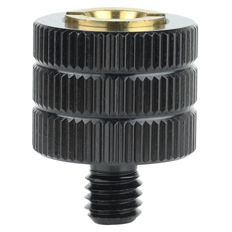 Czarny adapter Megara do montażu lamp studyjnych i LED