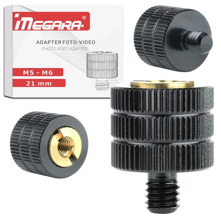 Lekki adapter M5-M6 do mikrofonów i klatek filmowych