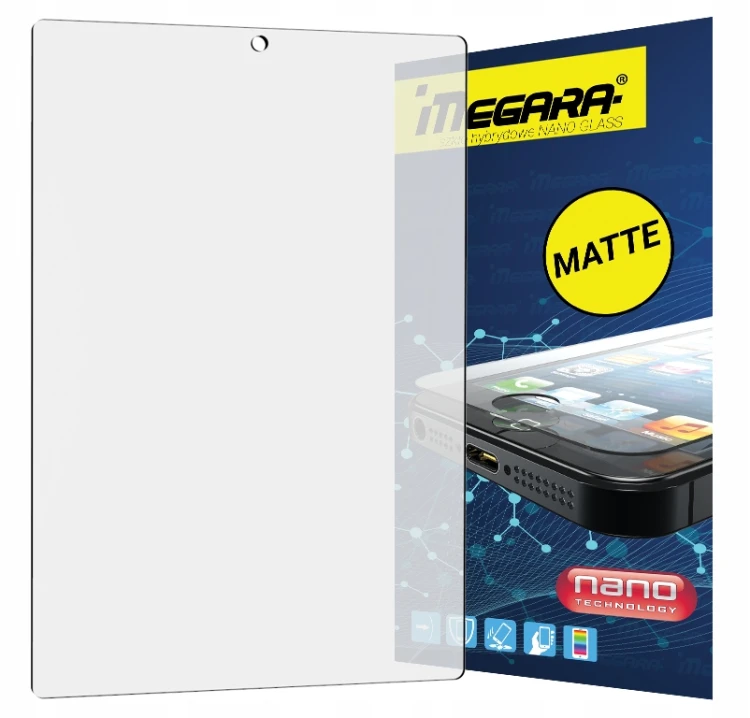 Szkło hybrydowe matowe Lenovo Tab M8 4th Gen 2024, widok z przodu, ochrona ekranu