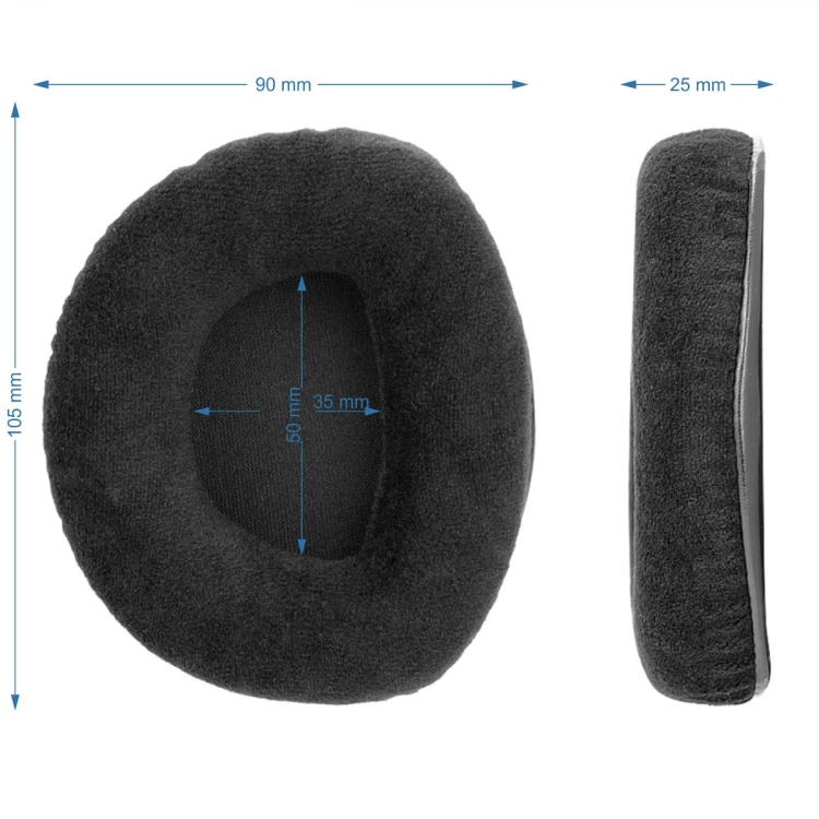 Nauszniki do Sennheiser RS180 z pianką Memory Foam dla lepszej izolacji dźwięku