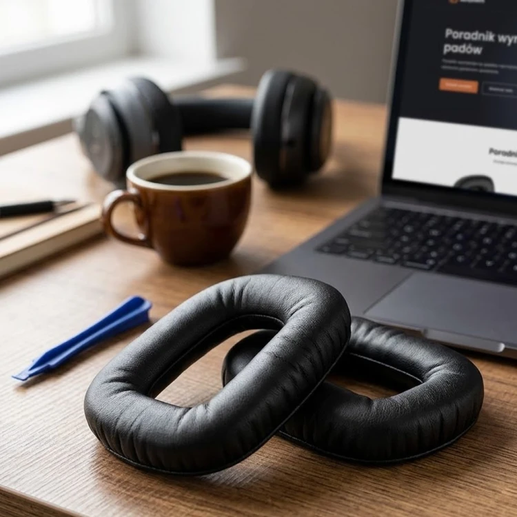 Pady do Logitech z pianką Memory Foam i skórą syntetyczną Premium dla komfortu