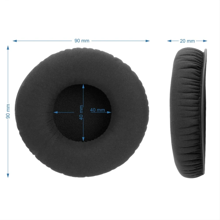 Nauszniki z pianką memory do Sennheiser Urbanite XL - detal wykończenia